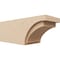 Ekena Millwork 6in. W x 6in. H x 16in. L Rivera Woodgrain TimberThane Rafter Tail, Primed Tan RFTUR06X06X16RIVRCPR - alternate 1